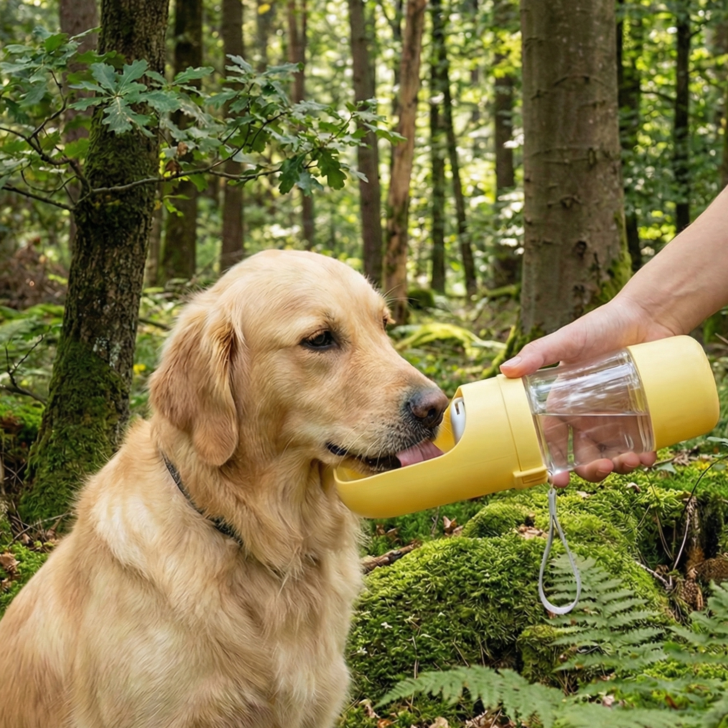 Wasserflasche für unterwegs