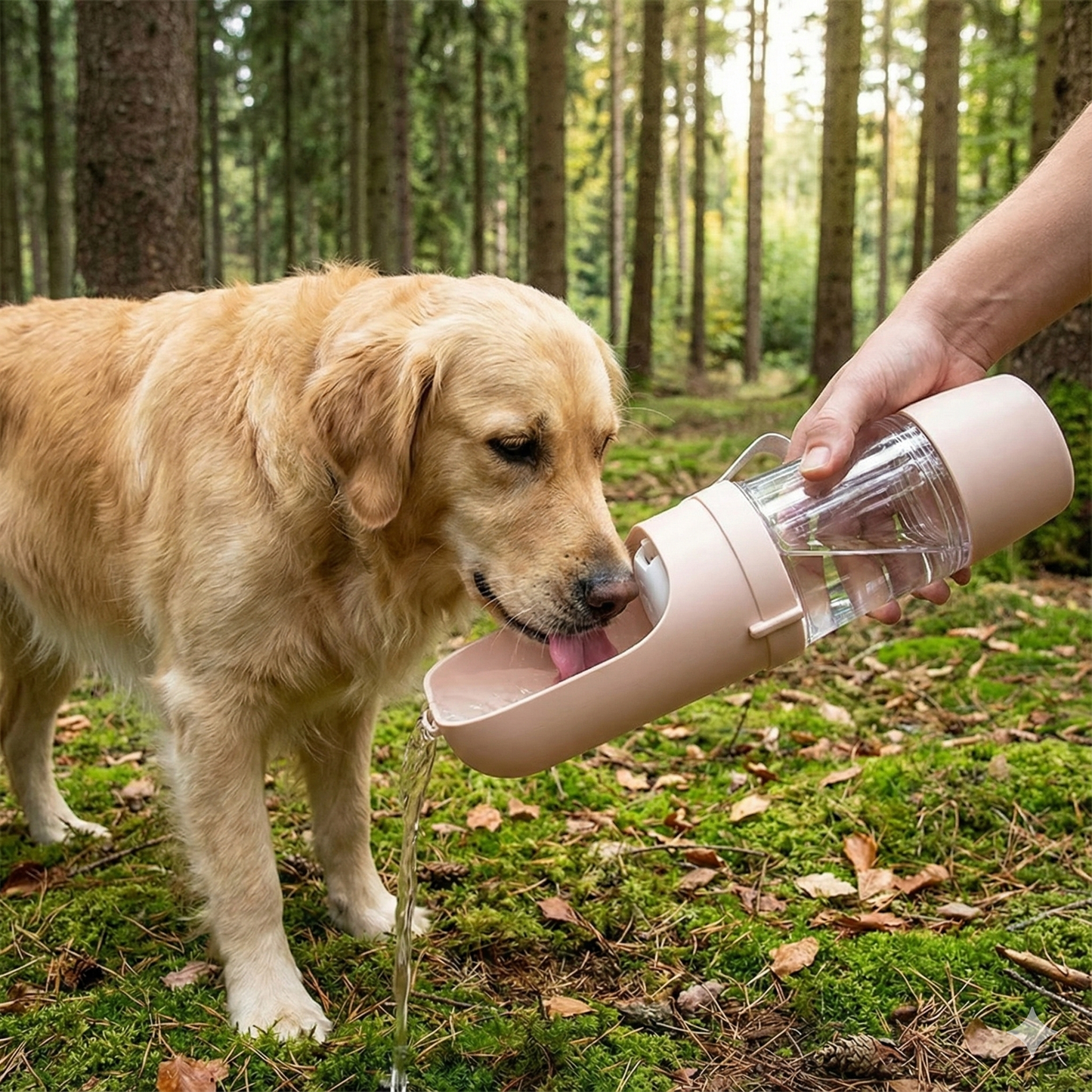Wasserflasche für unterwegs
