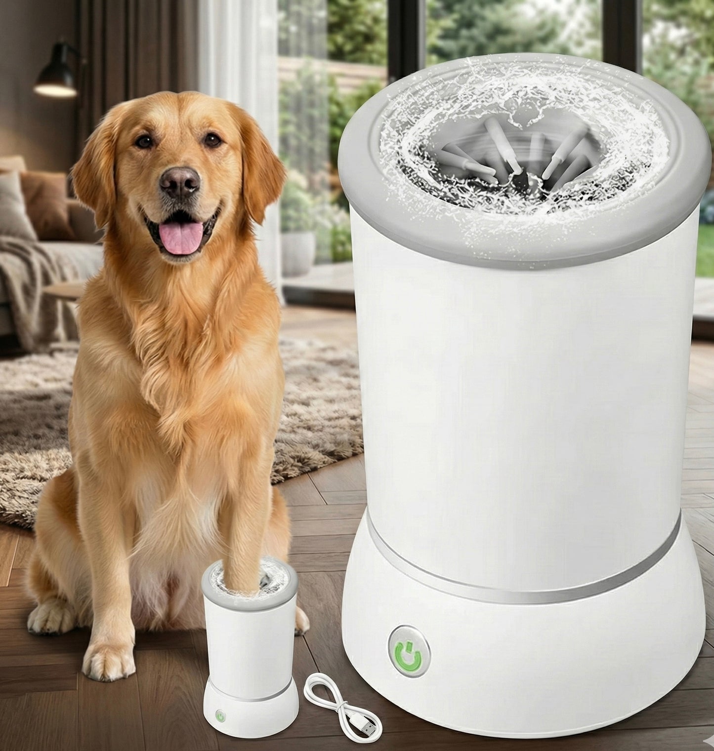 Automatischer Pfotenreiniger