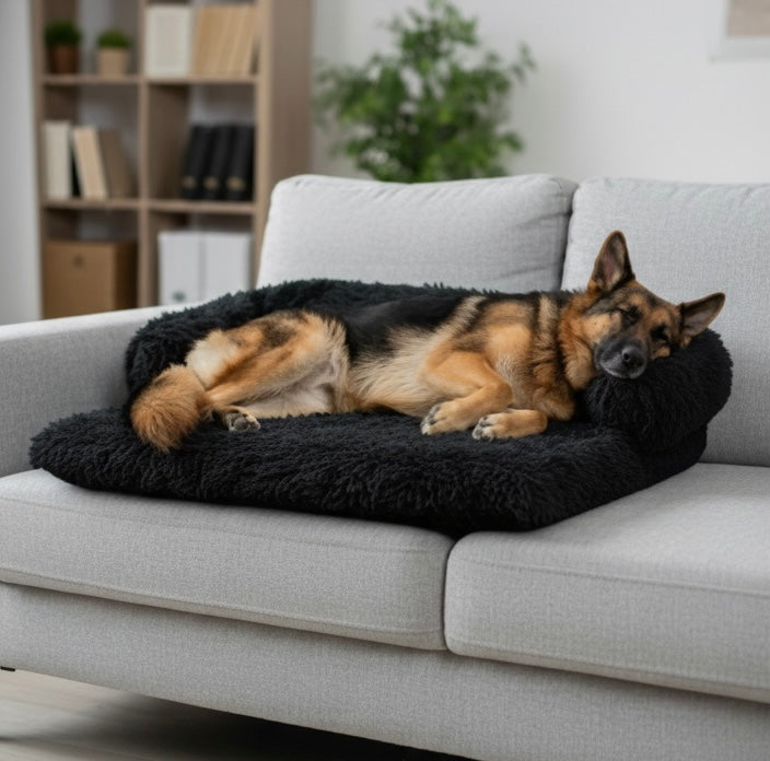 Plüsch Hundesofa Decke
