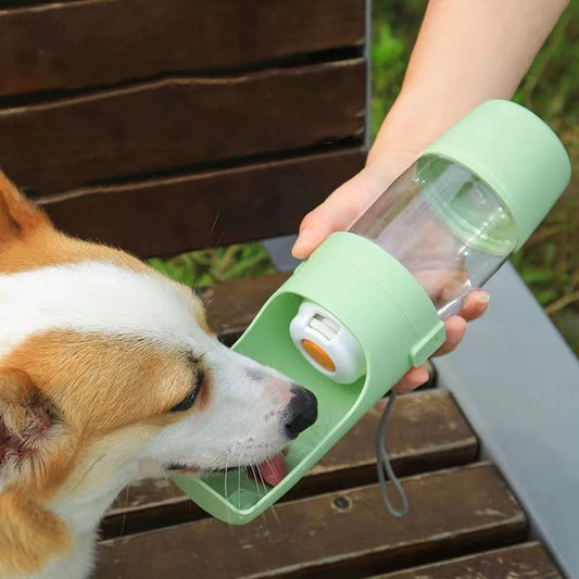 Tragbare Hunde-Wasserflasche