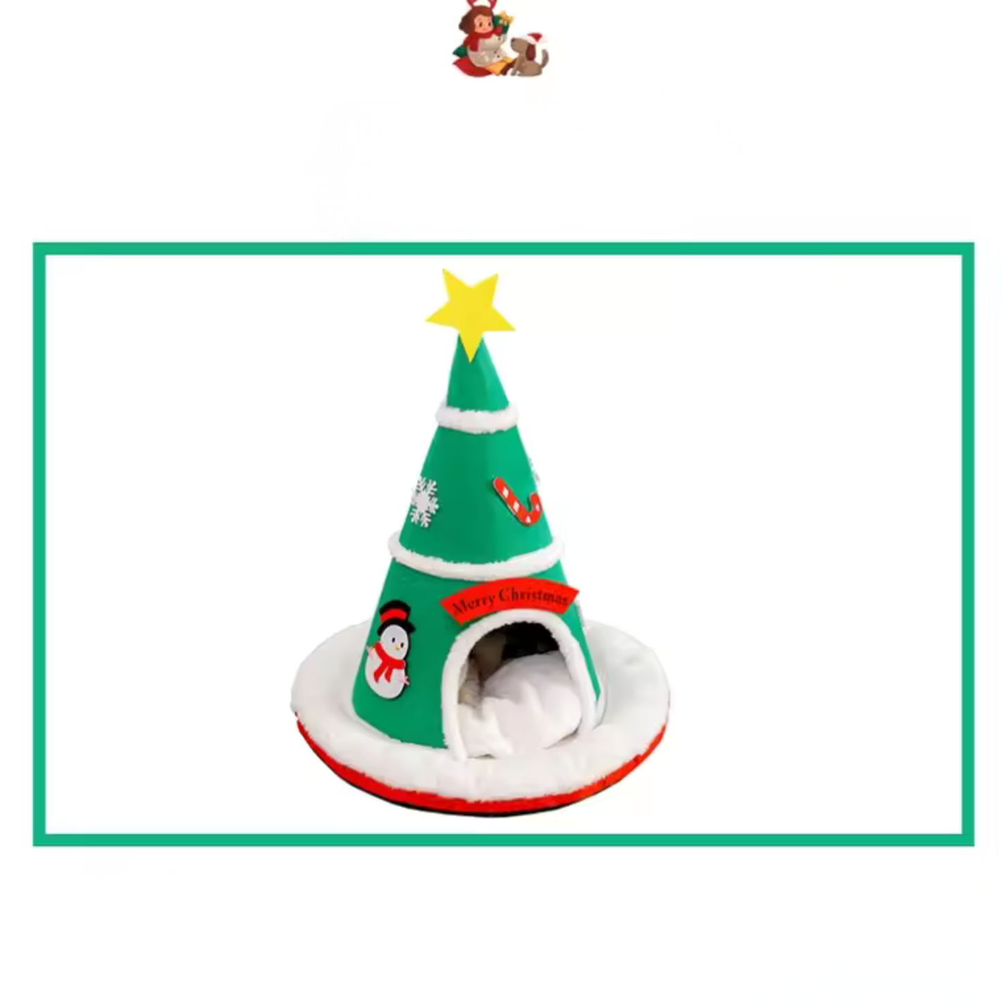 Haustier Nest Winter